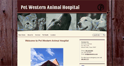 Desktop Screenshot of petwestern.com